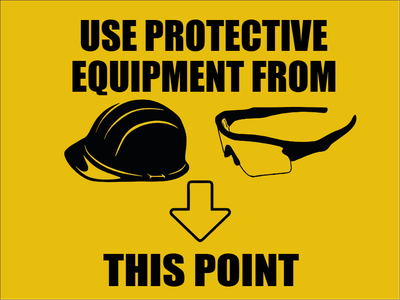 Custom Outdoor Yard Signs Multiple Sizes Equipment