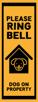 Custom Outdoor Yard Signs Multiple Sizes Dog On Property