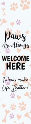 Custom Outdoor Yard Signs Multiple Sizes Dogs Welcome Here