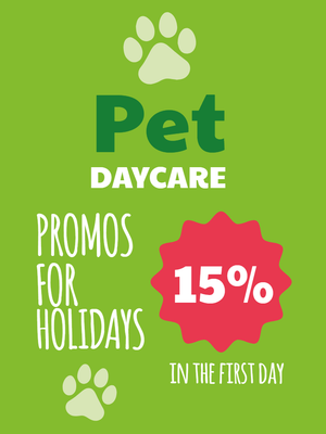 Custom Outdoor Yard Signs Multiple Sizes Pet Daycare