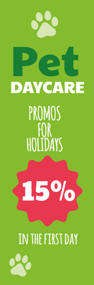 Custom Outdoor Yard Signs Multiple Sizes Pet Daycare