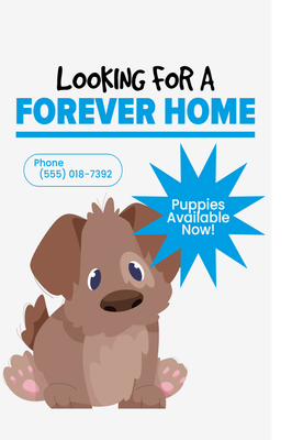 Custom Outdoor Yard Signs Multiple Sizes Puppy for Sale