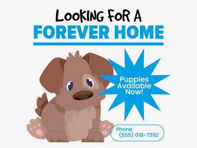 Custom Outdoor Yard Signs Multiple Sizes Puppy for Sale