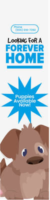 Custom Outdoor Yard Signs Multiple Sizes Puppy for Sale