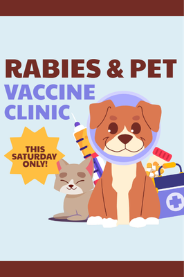 Custom Outdoor Yard Signs Multiple Sizes Pet Vaccination