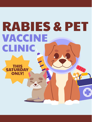 Custom Outdoor Yard Signs Multiple Sizes Pet Vaccination