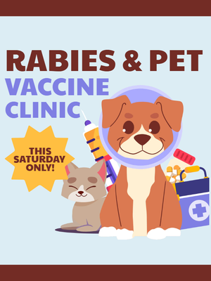 Custom Outdoor Yard Signs Multiple Sizes Pet Vaccination