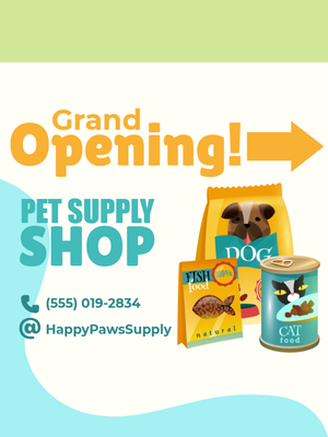 Custom Outdoor Yard Signs Multiple Sizes Pet Supply Shop