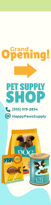 Custom Outdoor Yard Signs Multiple Sizes Pet Supply Shop