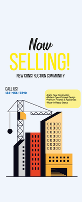 Custom Retractable Banners Multiple Sizes New Construction