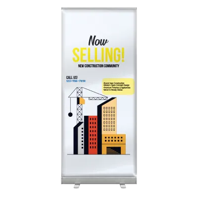 Custom Retractable Banners Multiple Sizes New Construction