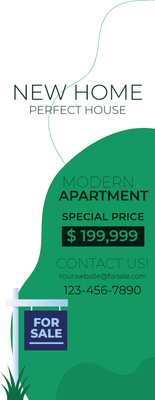 Custom Retractable Banners Multiple Sizes Perfect House