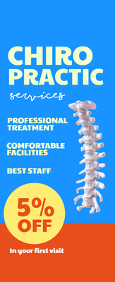 Custom Retractable Banners Multiple Sizes Chiropractic