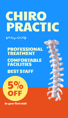 Custom Retractable Banners Multiple Sizes Chiropractic