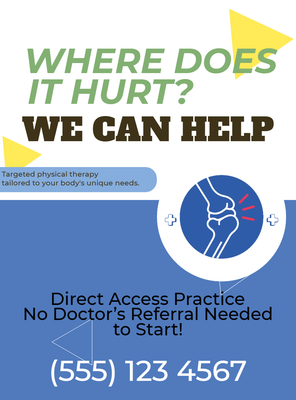 Custom Retractable Banners Multiple Sizes Physical Therapy