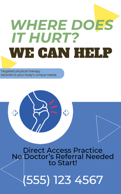 Custom Retractable Banners Multiple Sizes Physical Therapy