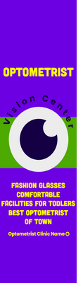 Custom Retractable Banners Multiple Sizes Vision Center