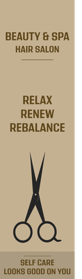 Custom Retractable Banners Multiple Sizes Beauty & Spa