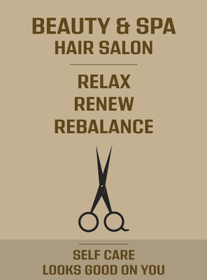 Custom Retractable Banners Multiple Sizes Beauty & Spa