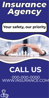 Custom Rack Cards Multiple Sizes Insurance Agency