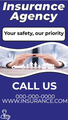 Custom Rack Cards Multiple Sizes Insurance Agency