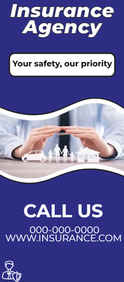 Custom Rack Cards Multiple Sizes Insurance Agency