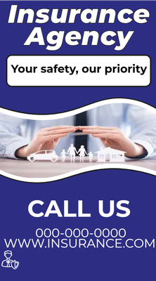 Custom Rack Cards Multiple Sizes Insurance Agency