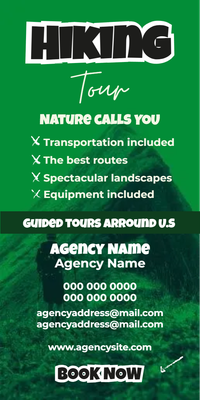 Custom Rack Cards Multiple Sizes Nature Calls