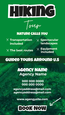 Custom Rack Cards Multiple Sizes Nature Calls
