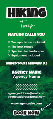 Custom Rack Cards Multiple Sizes Nature Calls
