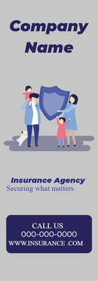 Custom Rack Cards Multiple Sizes Insurance Security