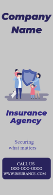Custom Rack Cards Multiple Sizes Insurance Security