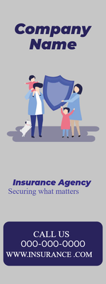 Custom Rack Cards Multiple Sizes Insurance Security