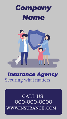 Custom Rack Cards Multiple Sizes Insurance Security
