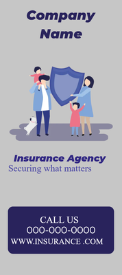 Custom Rack Cards Multiple Sizes Insurance Security