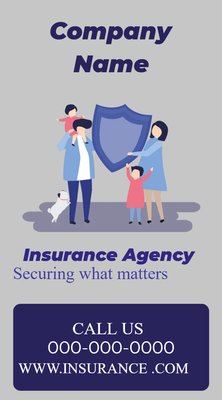 Custom Rack Cards Multiple Sizes Insurance Security