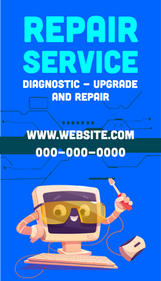 Custom Rack Cards Multiple Sizes Diagnostic - Upgrade