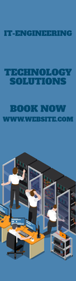 Custom Rack Cards Multiple Sizes IT Engineering