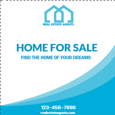 Custom Outdoor Yard Signs Multiple Sizes Dream Home