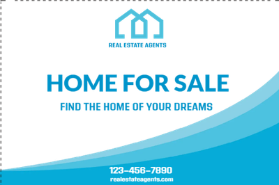 Custom Outdoor Yard Signs Multiple Sizes Dream Home