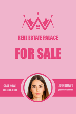 Custom Outdoor Yard Signs Multiple Sizes Real Estate Palace