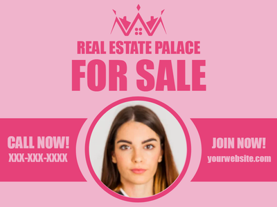 Custom Outdoor Yard Signs Multiple Sizes Real Estate Palace