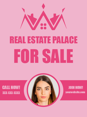 Custom Outdoor Yard Signs Multiple Sizes Real Estate Palace