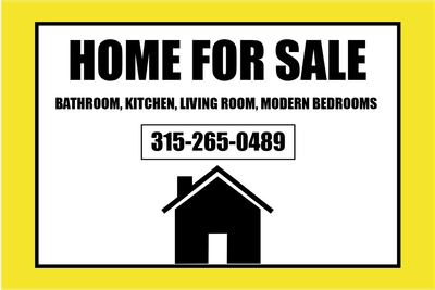 Custom Outdoor Yard Signs Multiple Sizes Home for Sale