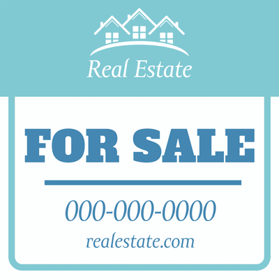 Custom Outdoor Yard Signs Multiple Sizes Real Estate