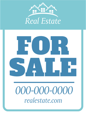 Custom Outdoor Yard Signs Multiple Sizes Real Estate