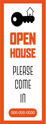 Custom Outdoor Yard Signs Multiple Sizes Open House