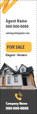 Custom Outdoor Yard Signs Multiple Sizes Elegant