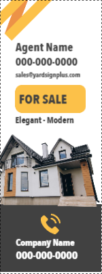 Custom Outdoor Yard Signs Multiple Sizes Elegant