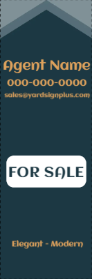 Custom Outdoor Yard Signs Multiple Sizes Modern House